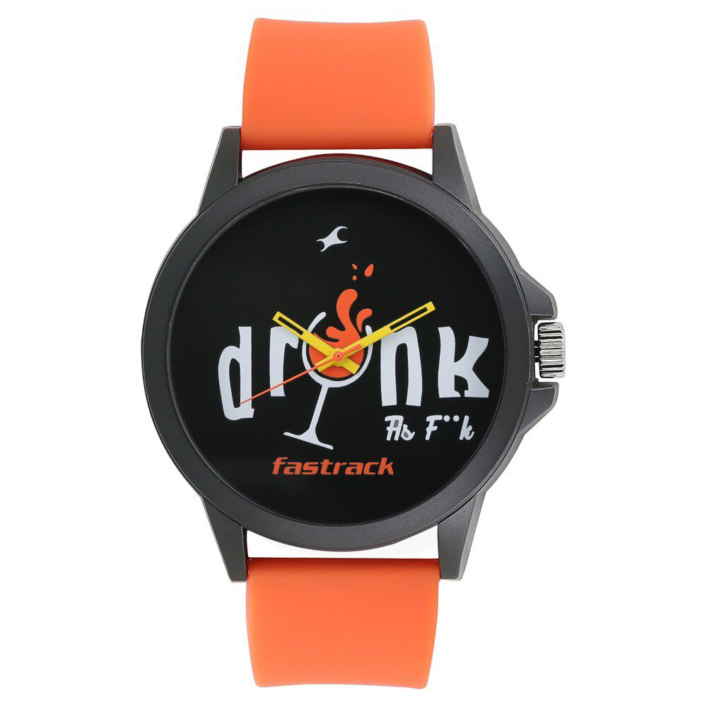 Fastrack watches 2025 rubber strap