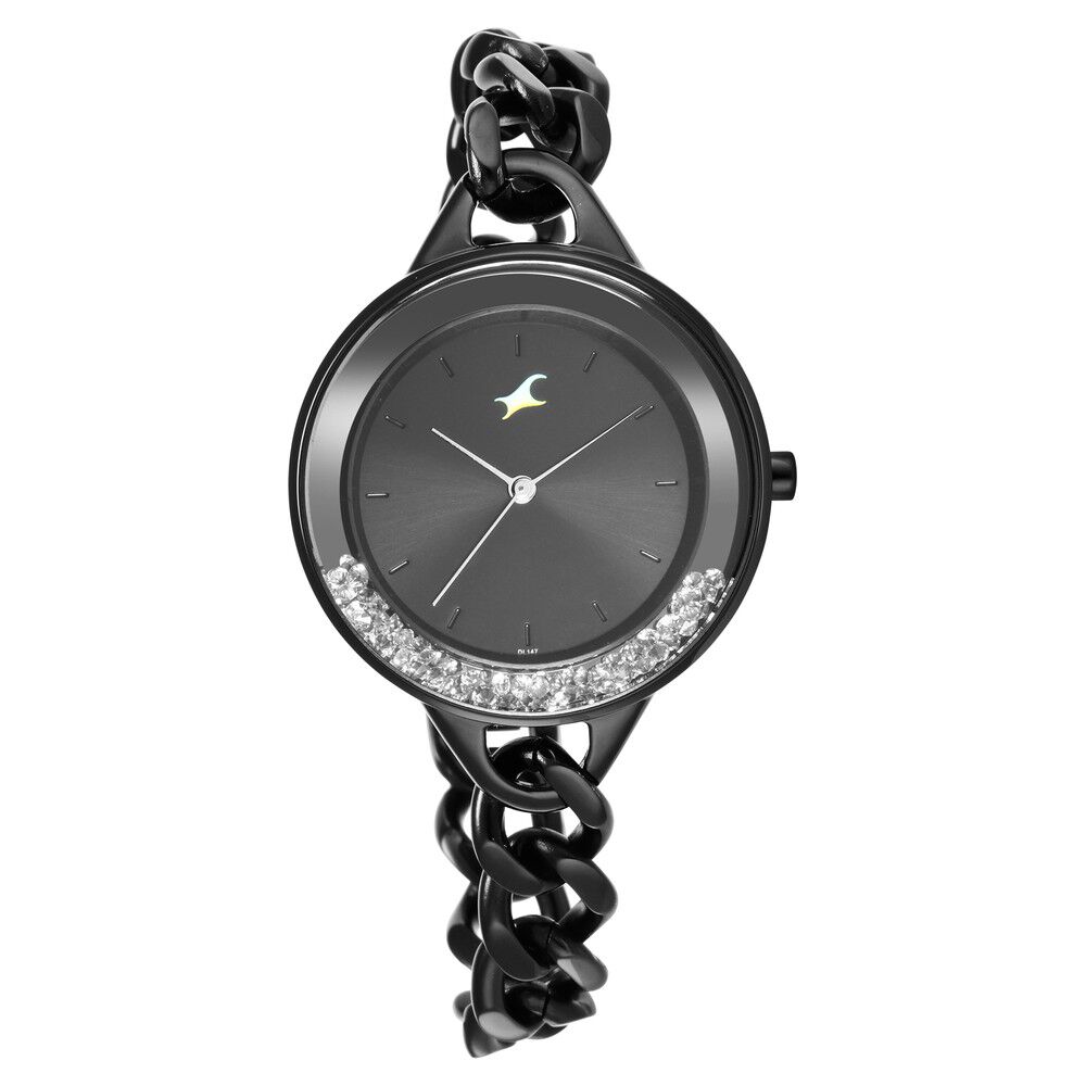 Fastrack metal strap watches sale for ladies