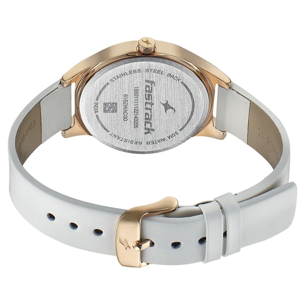 Fastrack women's sale watches silver belt