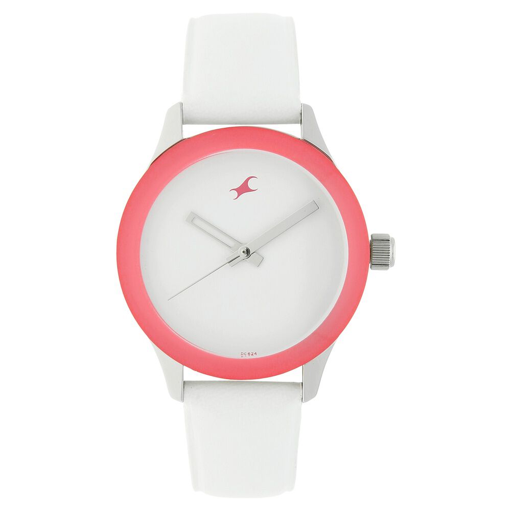 Fastrack watches 2025 white dial