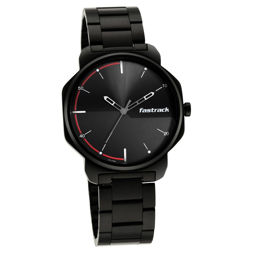 Titan White Dial Black Band Analog Stainless Steel Watch for Men  -NR1595NM01 : Amazon.in: Fashion