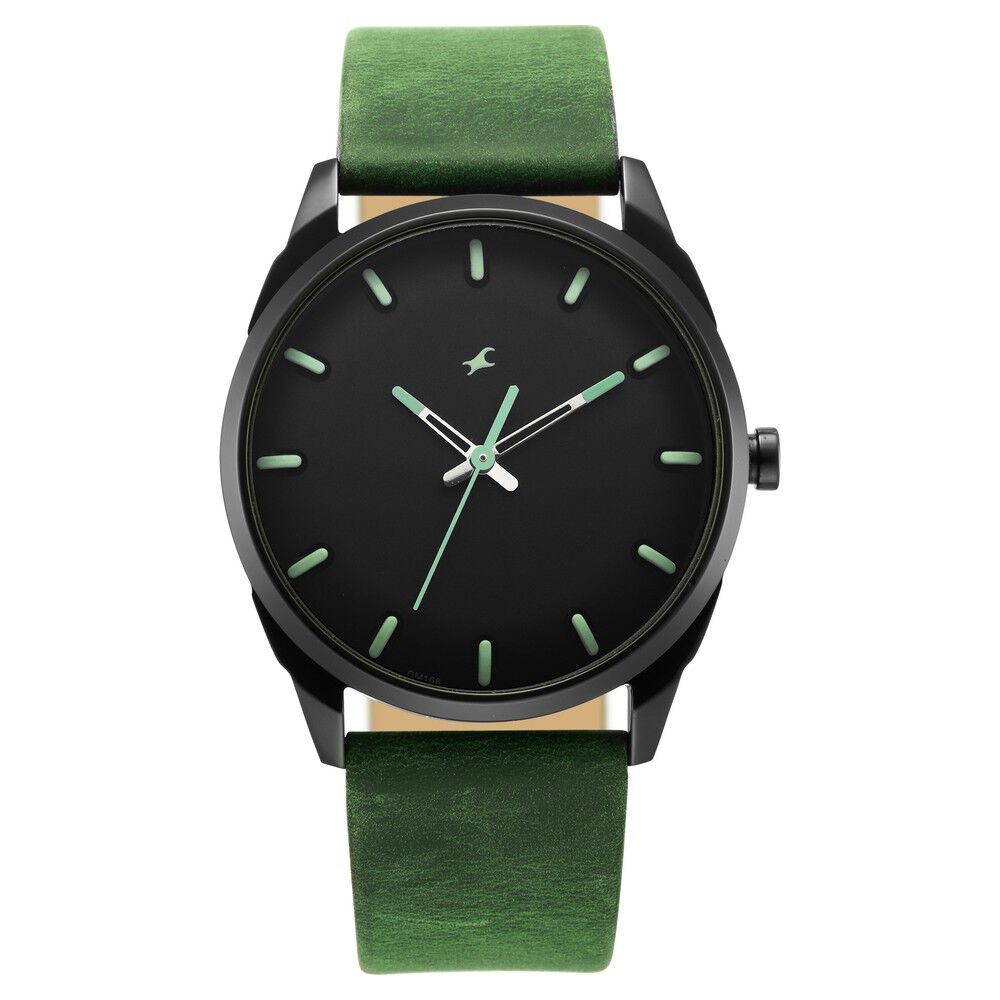 Fastrack watch sale black belt