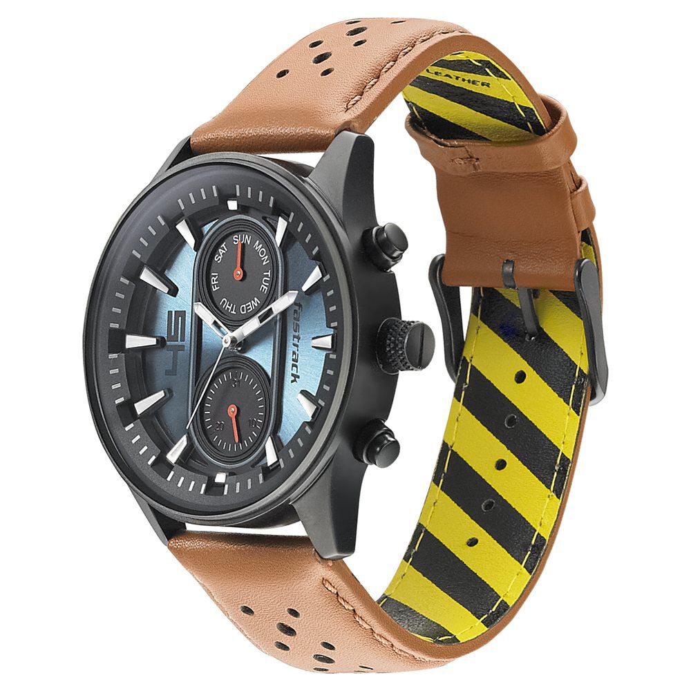 Fastrack analog watches discount with day and date