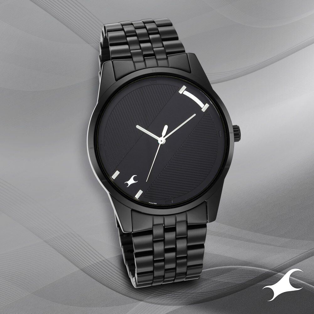 Fastrack watches for sale mens black metal