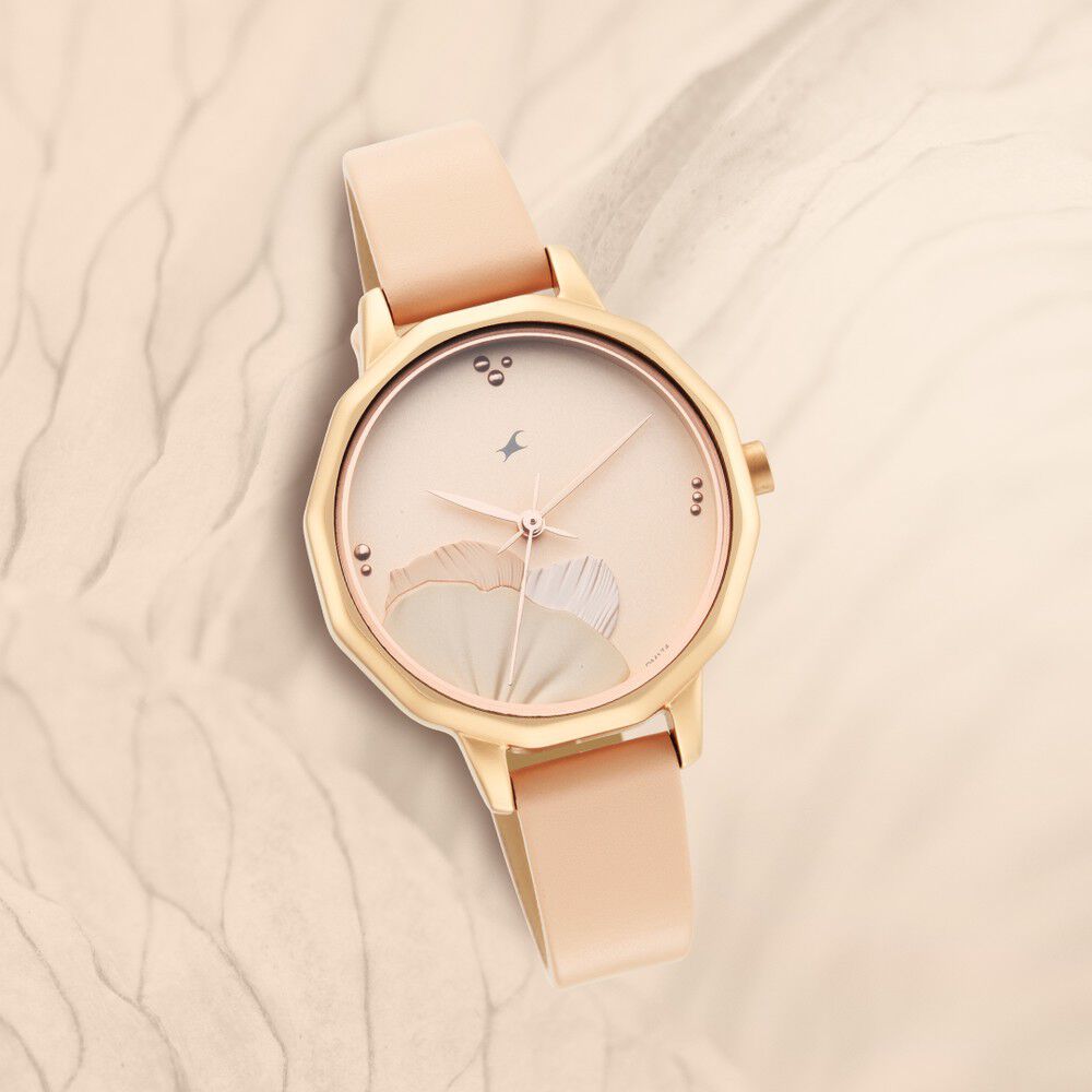 Fastrack rose gold discount watches