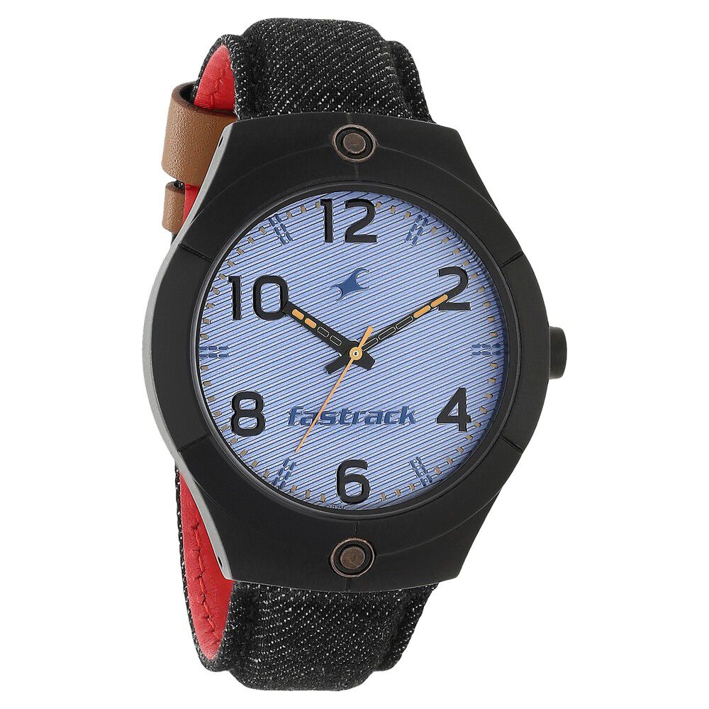 Fastrack Denim Analog Black Dial Women's Watch-NN6180SL02 | Womens watches,  Leather watch, Watches