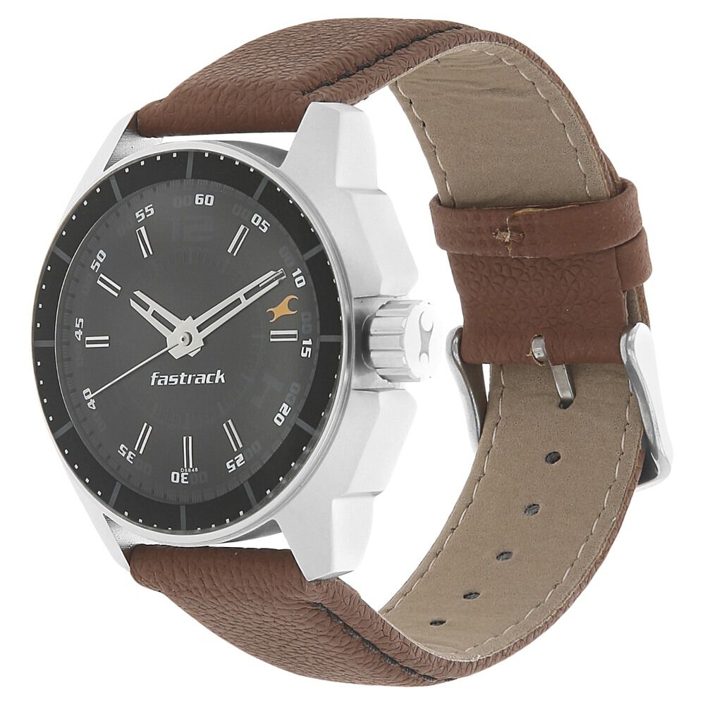 Brown Men Fastrack Leather Strap, For Watch Accessories, Size: 15 mm W at  Rs 70/piece in Chennai