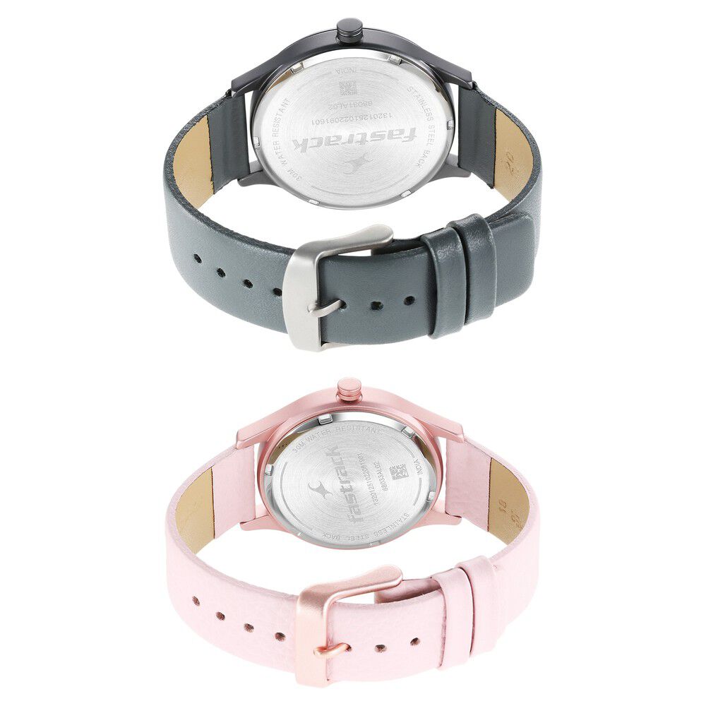 Titan NN9400294202KM01 Modern Pair II Couple Analog Watch – The Watch  Factory ®