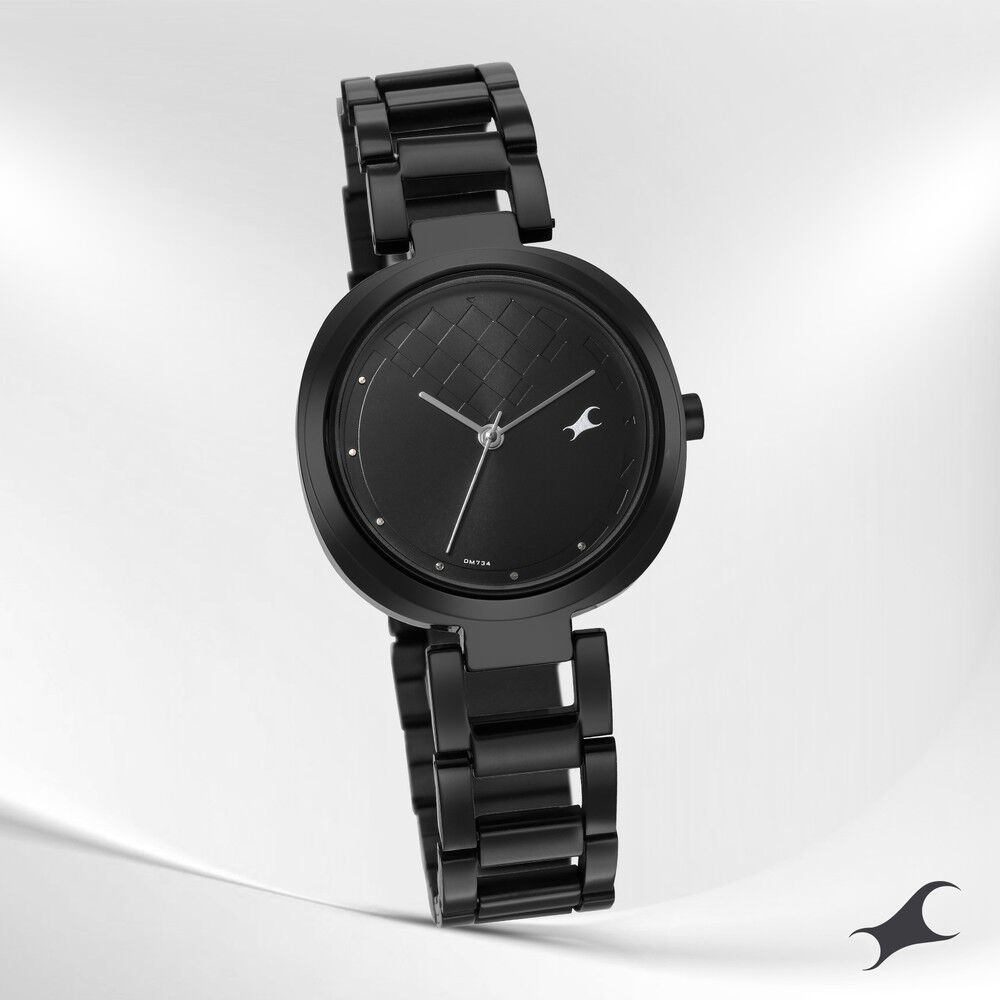 Fastrack metal strap watches sale for ladies