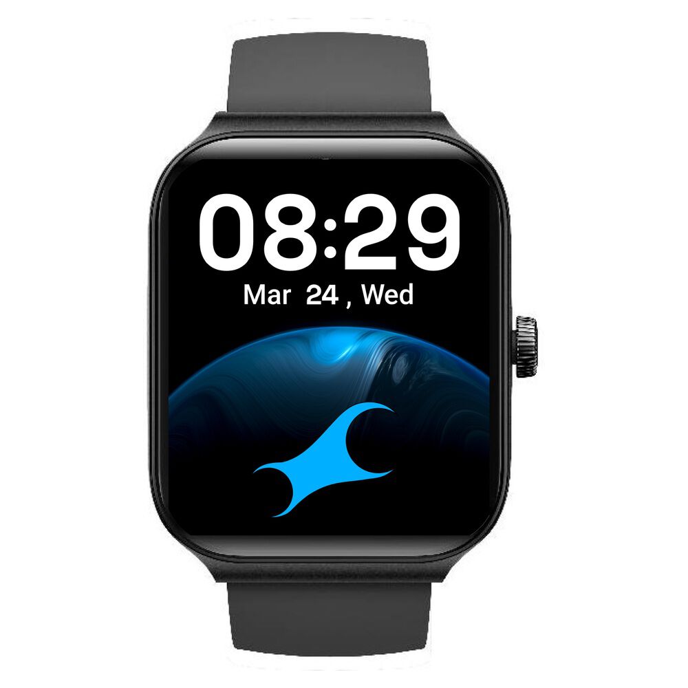 Free Vector | Smartwatch with incoming call on display