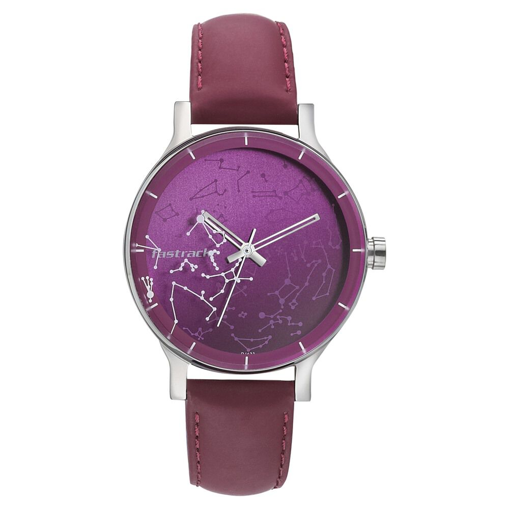 Buy CLOUDWOOD Women's Analog Wrist Watch for Women's and Girls (Maroon Dial  Maroon Colored Strap) at Amazon.in