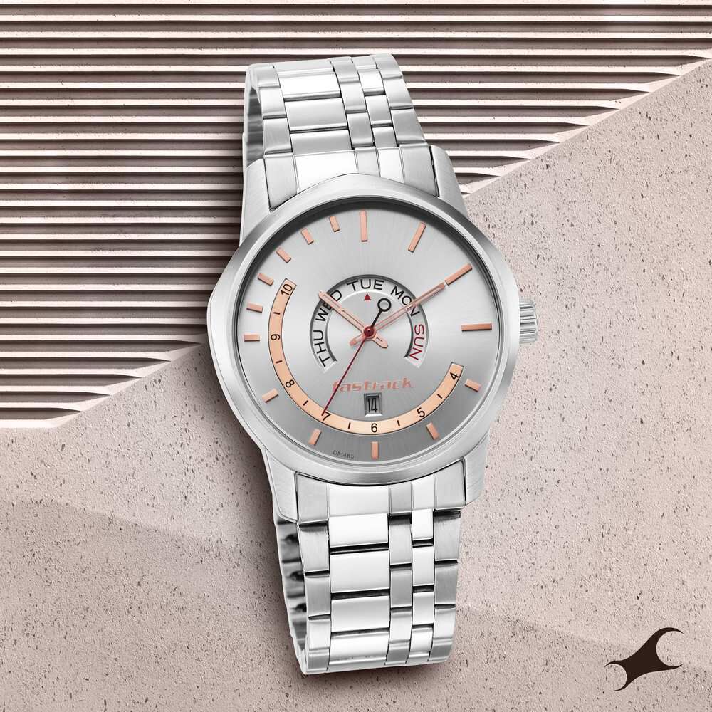 Buy Silver Watches for Men by Louis Devin Online | Ajio.com