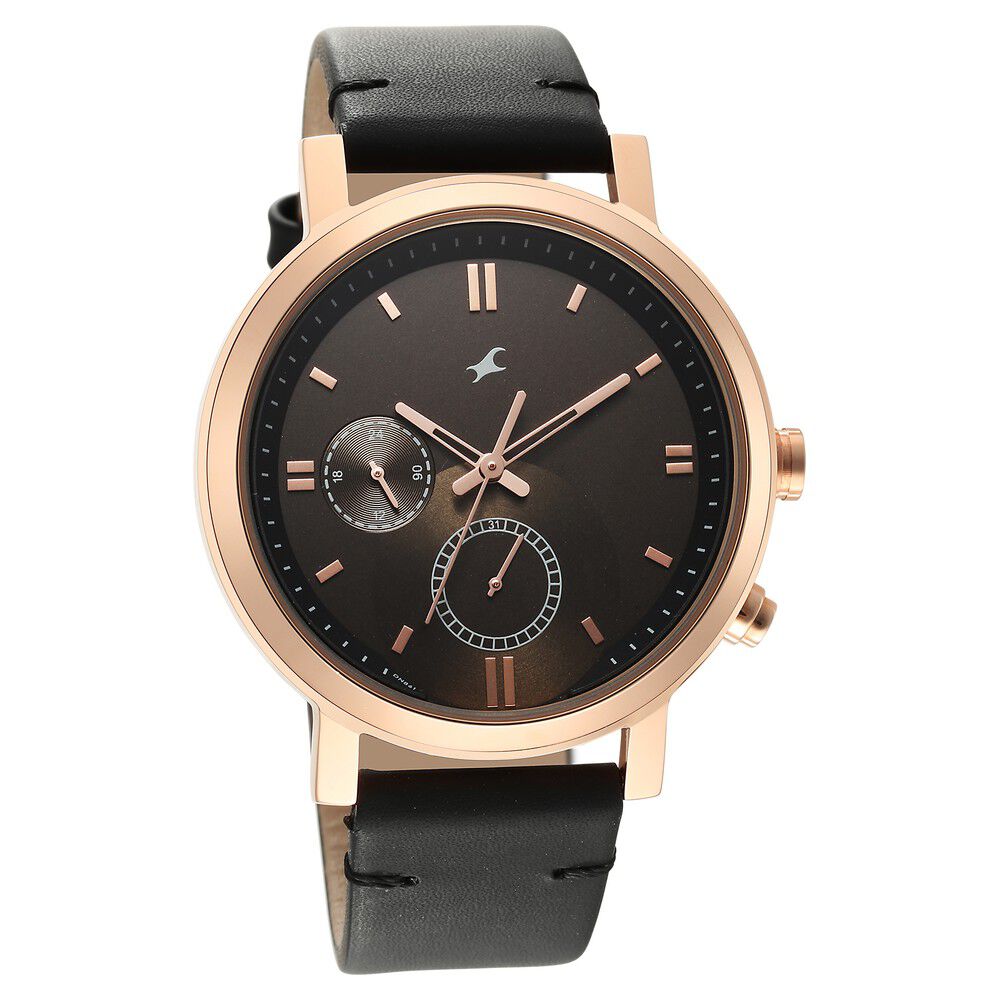 Fastrack Casual Analog Black Dial Men's Watches -NK3123SL03,NK6150SM03 |  rakshabandhan Gifts : Amazon.in: Fashion