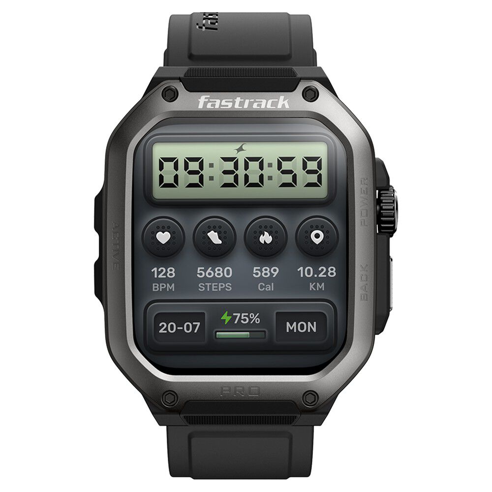Fastrack Optimus with 1.43'' AMOLED Display with AOD(466x466)|BT  Calling|Calculator|IP68 Smartwatch Price in India, Full Specifications &  Offers | DTashion.com