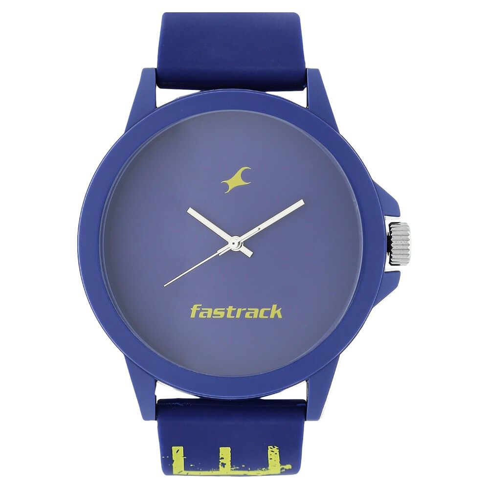 Fastrack Black Dial Analog & Black Leather – Zimson Watch Store