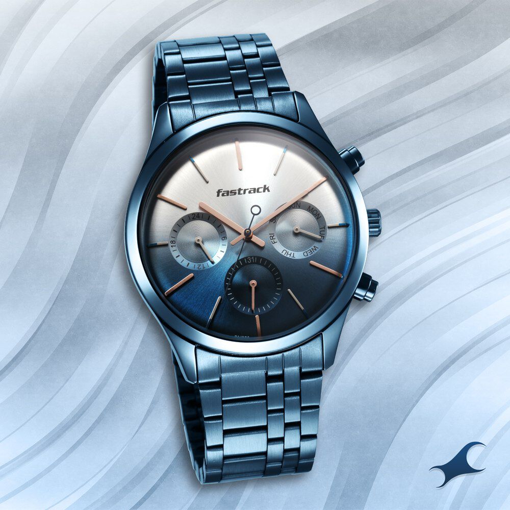 Buy Fastrack Analog Couple's Watch (NK3120SM02+NK6150SM03) | rakshabandhan  Gifts at Amazon.in