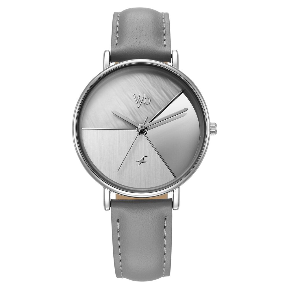 Fastrack Vyb Muse Quartz Analog Multicoloured Dial Leather Strap 