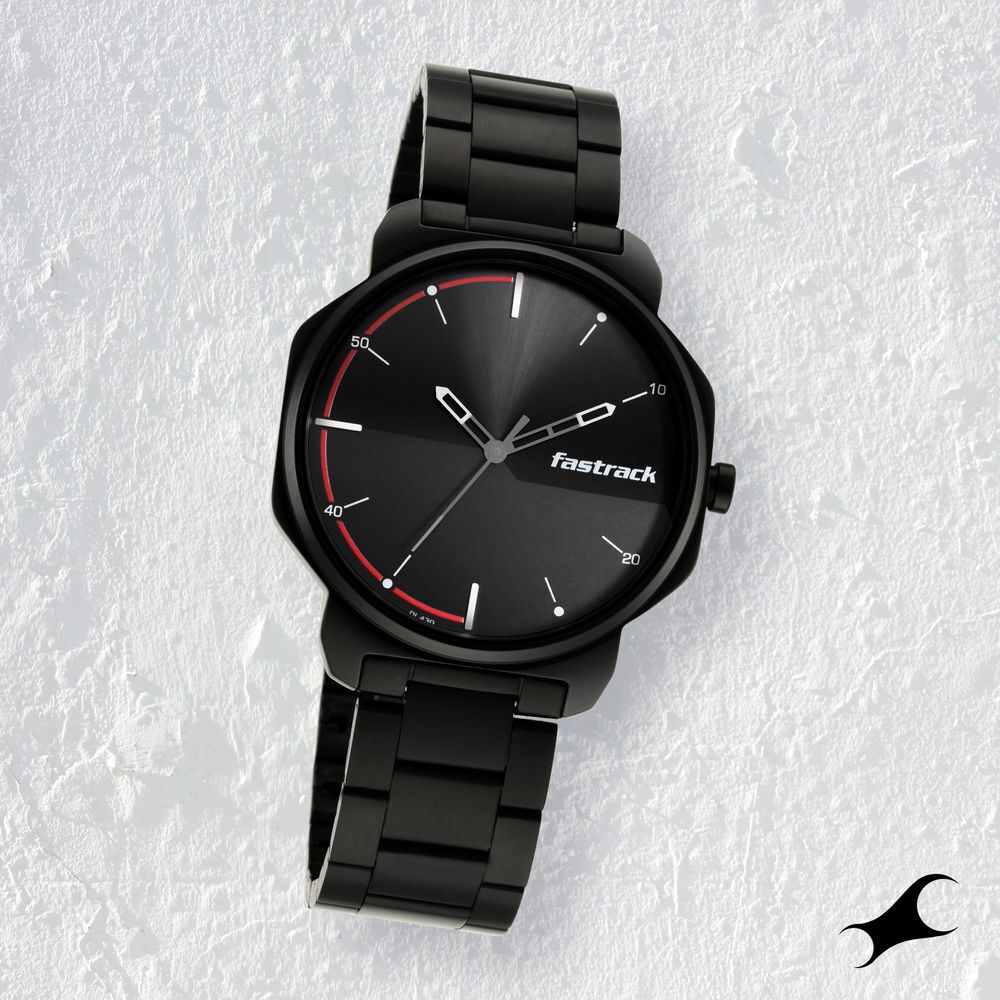 Fastrack watches sale black strap