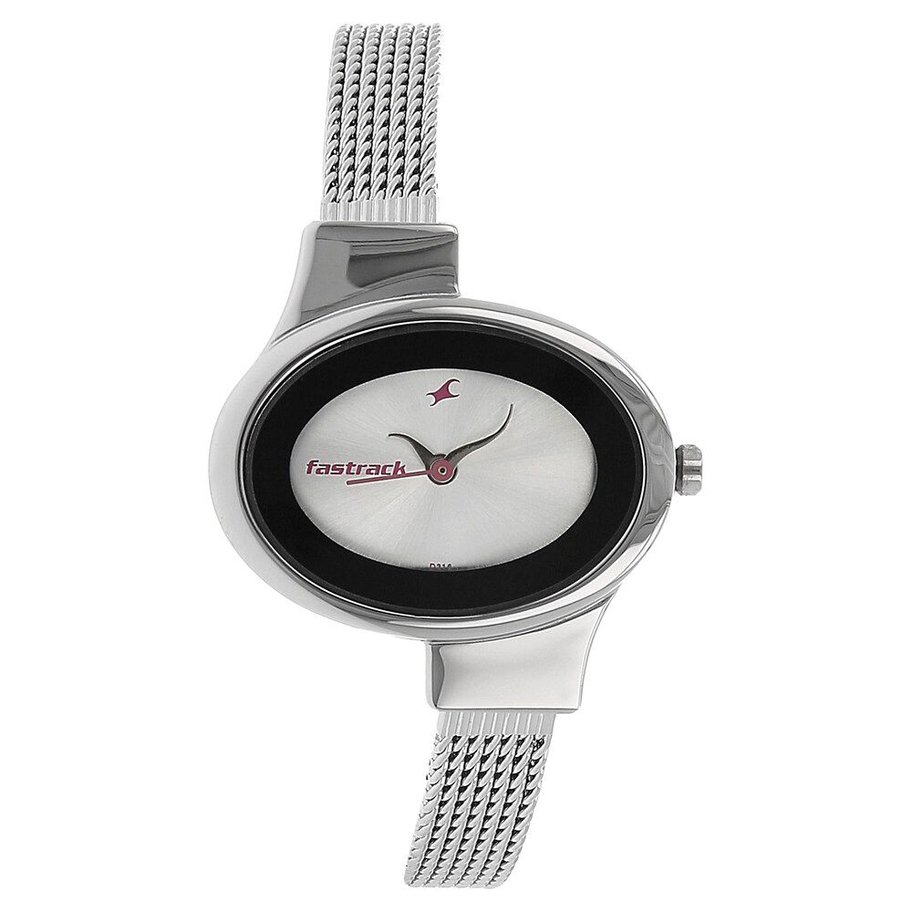 Fastrack Women White Dial Watch NF6004SL01 Price in India, Full  Specifications & Offers | DTashion.com