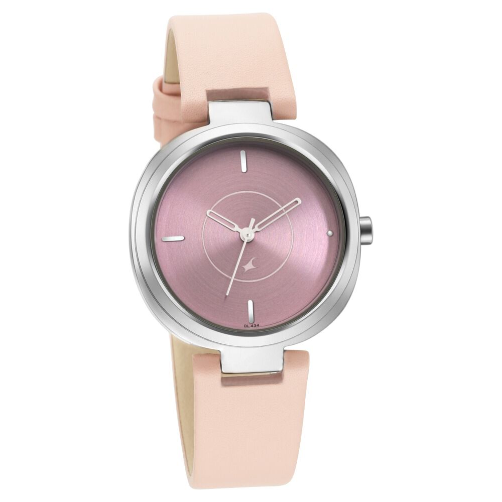 Fastrack pink dial 2025 ladies watch