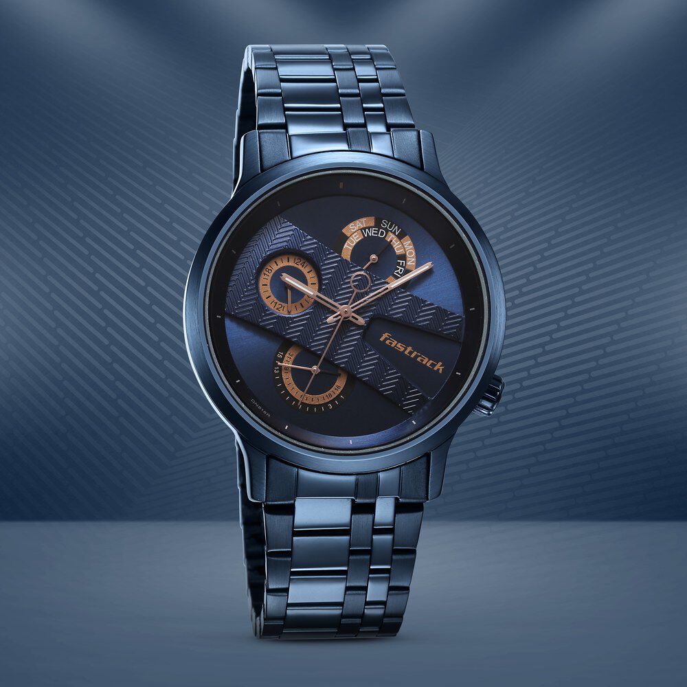 Fastrack watch in 2025 blue colour