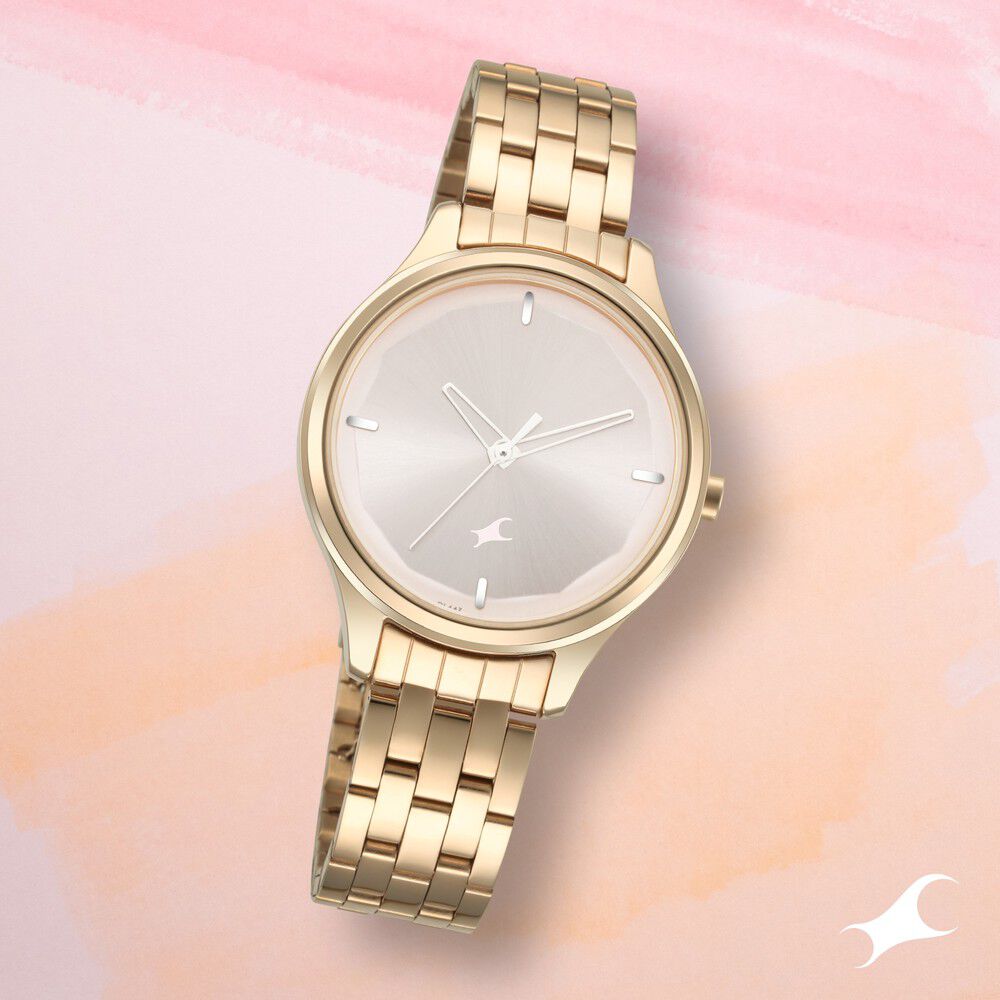 Fastrack rose gold watches clearance for ladies