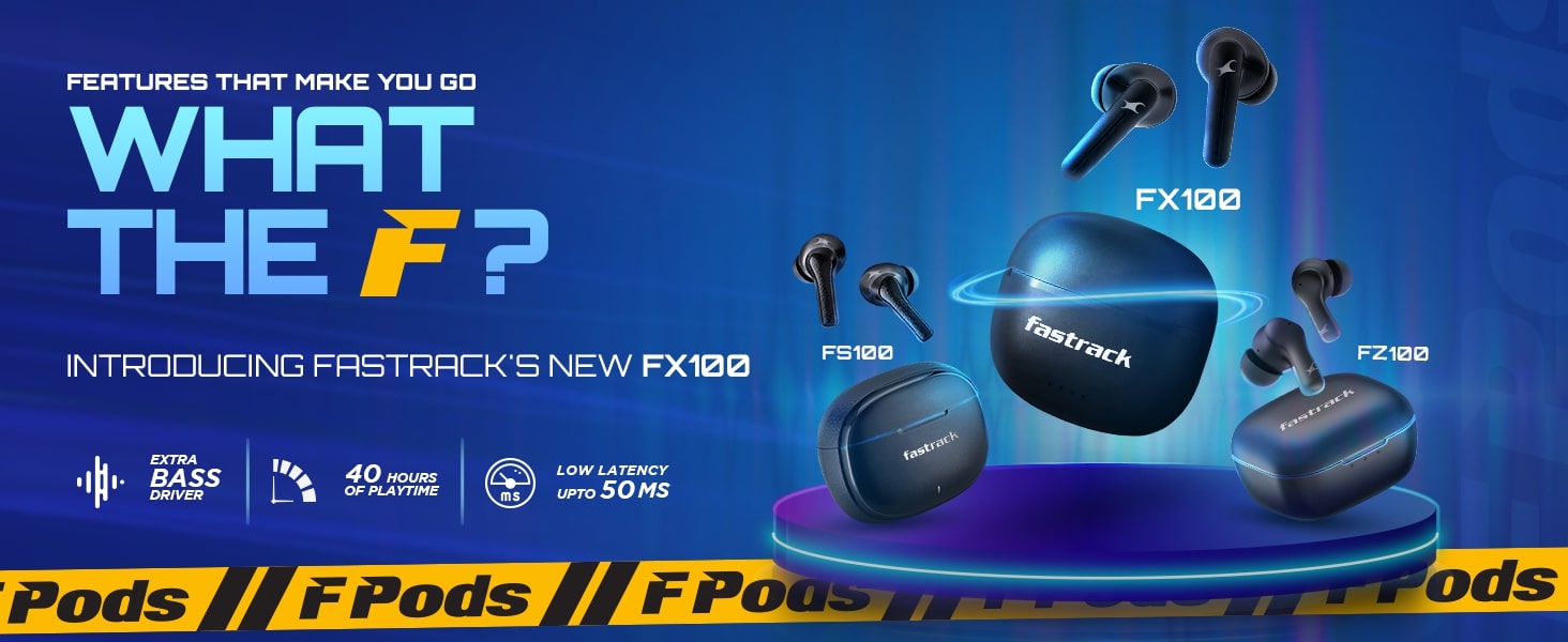 Fastrack FPods FX100 True Wireless Earbuds