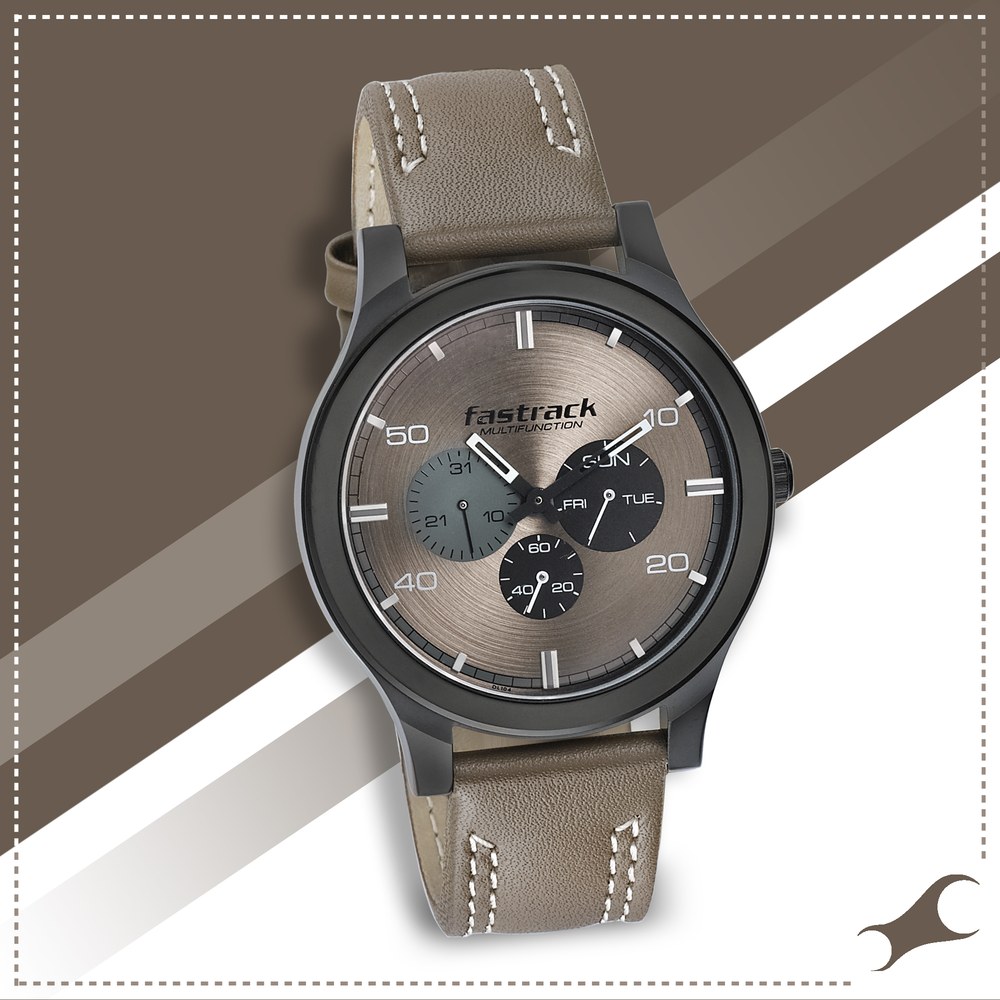 Fastrack Chronograph Analog Watch - For Men - Buy Fastrack Chronograph  Analog Watch - For Men NN3072SM03 Online at Best Prices in India |  Flipkart.com