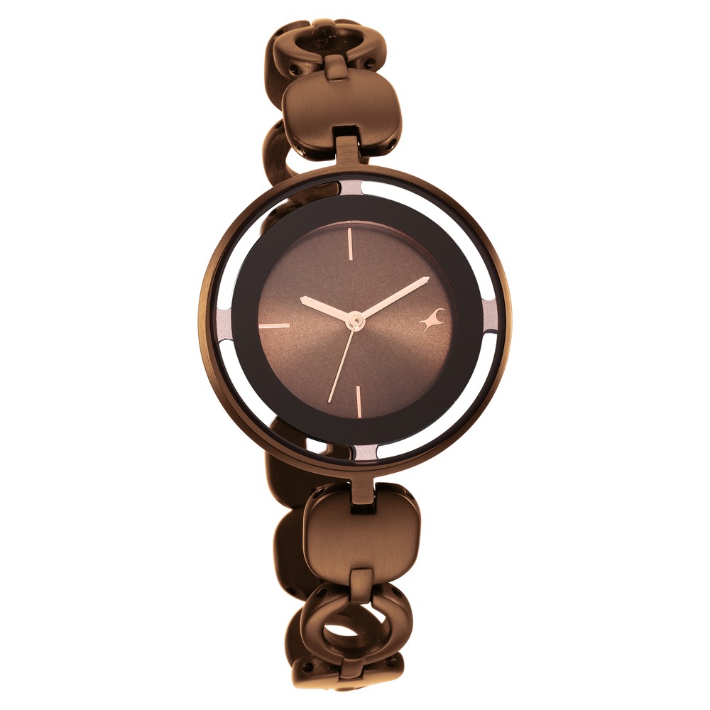 polo air Luxury Stone Women's Wristwatch Silver-copper Color - Trendyol